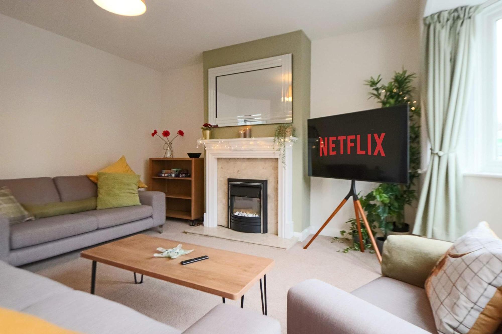 Causey Lodge Superb Comfy Home In Exeter By Staystay Buitenkant foto